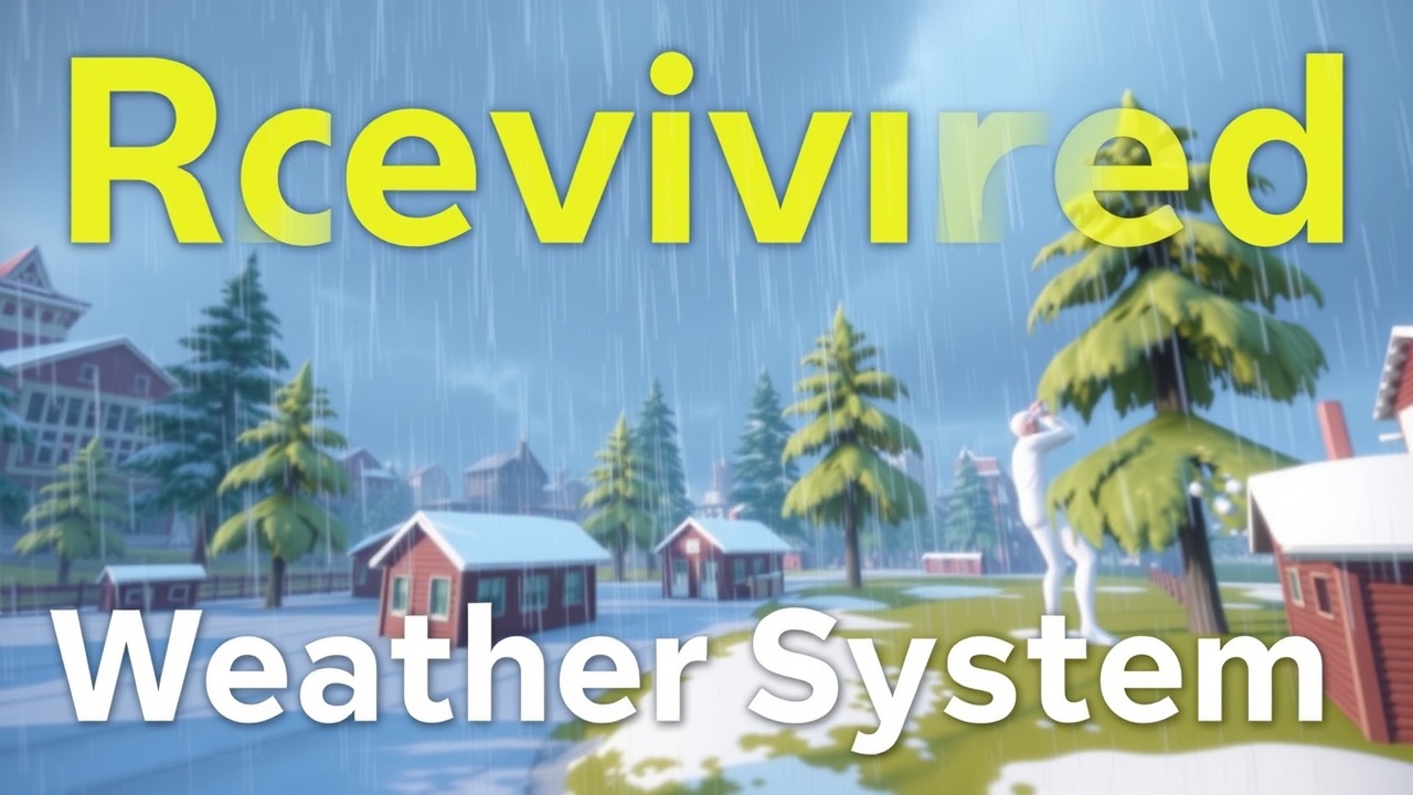 提升您的游戏体验：KU酷游推出的Unity3D复苏天气系统插件RevivedWeatherSystemPlugin