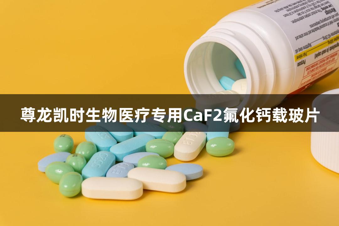尊龙凯时生物医疗专用CaF2氟化钙载玻片