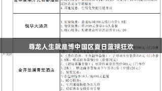 尊龙人生就是博中国区夏日篮球狂欢
