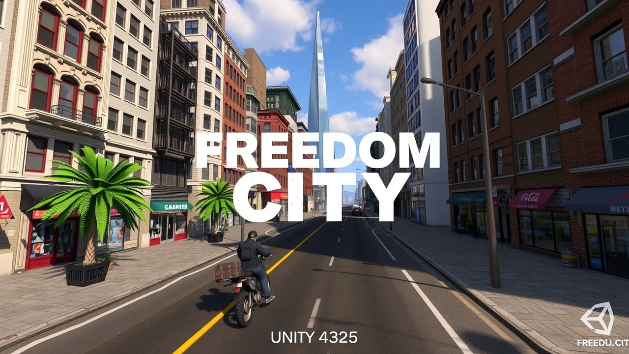 标题建议：[KU酷游]Unity3D动作冒险资源包-自由之城全资产包下载这段标题包含了品牌词KU酷游，并且优化了SEO逻辑，能够吸引相关关键词搜索的用户。
