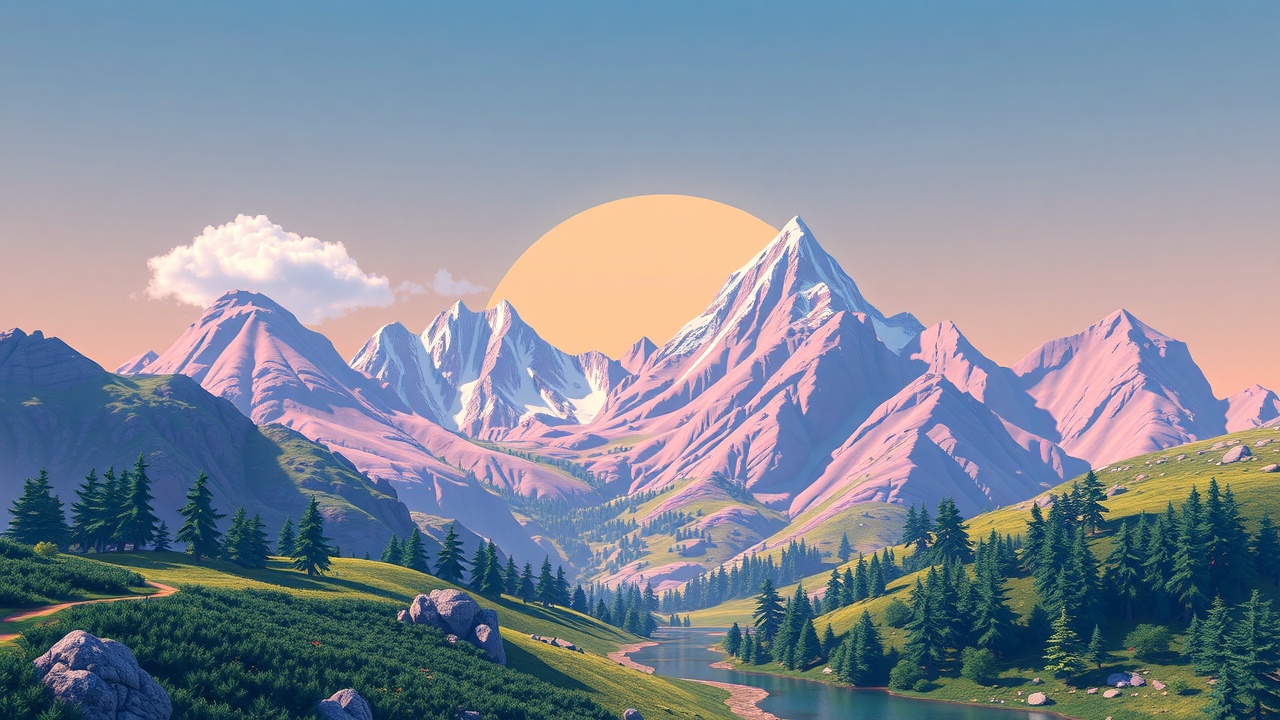 如何在Unity3D中打造金年会主题的复古山脉游戏，适配URP并达到游戏就绪级别？