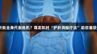脂肪肝致全身代谢危机？尊龙凯时“护肝消脂疗法”助您重获健康！