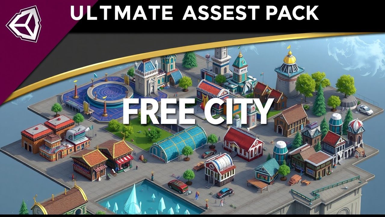 标题优化建议：**BG大游推出Unity3DRPG奇幻全资产包——自由之城UltimateAssetPack**这个标题不仅融入了品牌词BG大游，还明确表明了产品的内容和特性，便于搜索引擎优化。