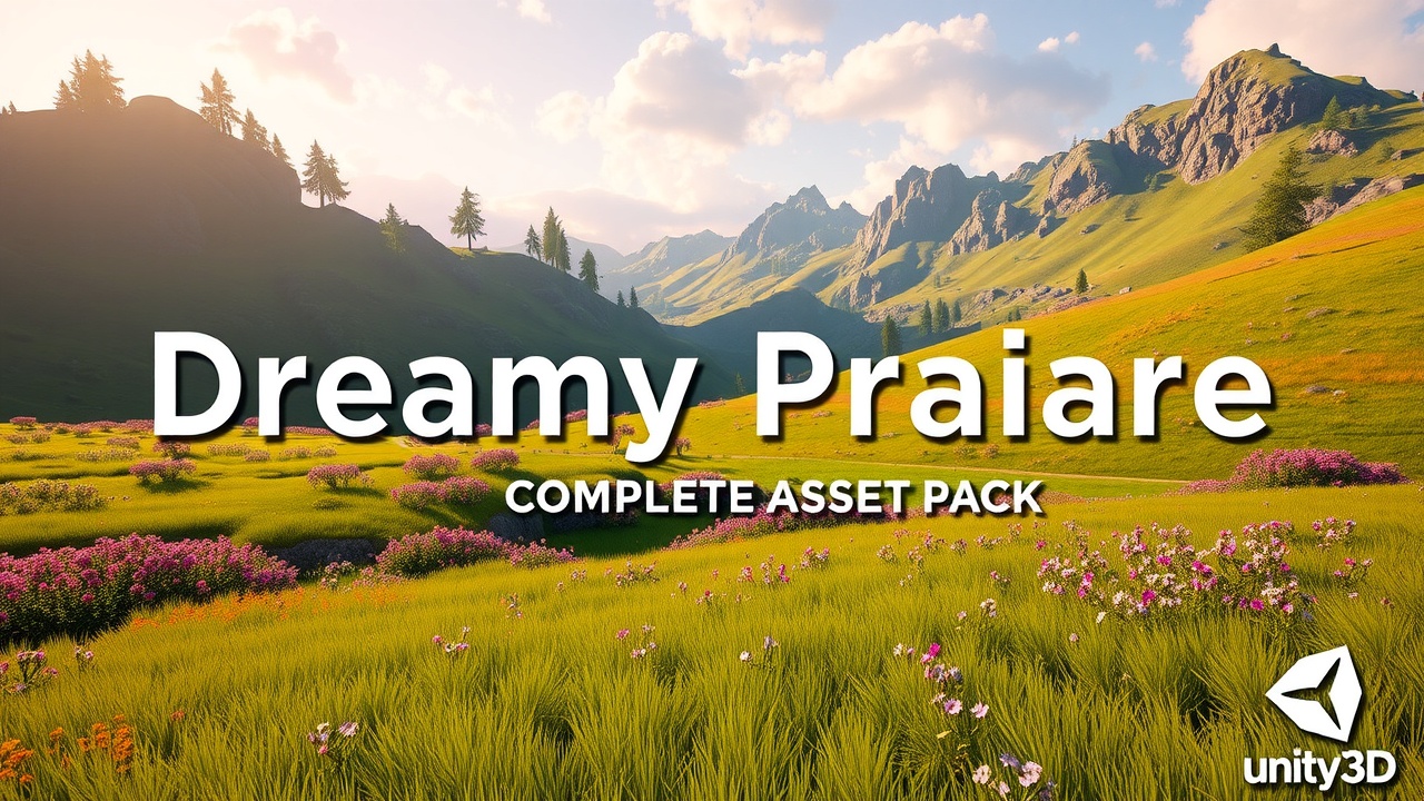 《J9九游会官网：Unity3D开放世界资源包梦幻草原CompleteAssetPack》