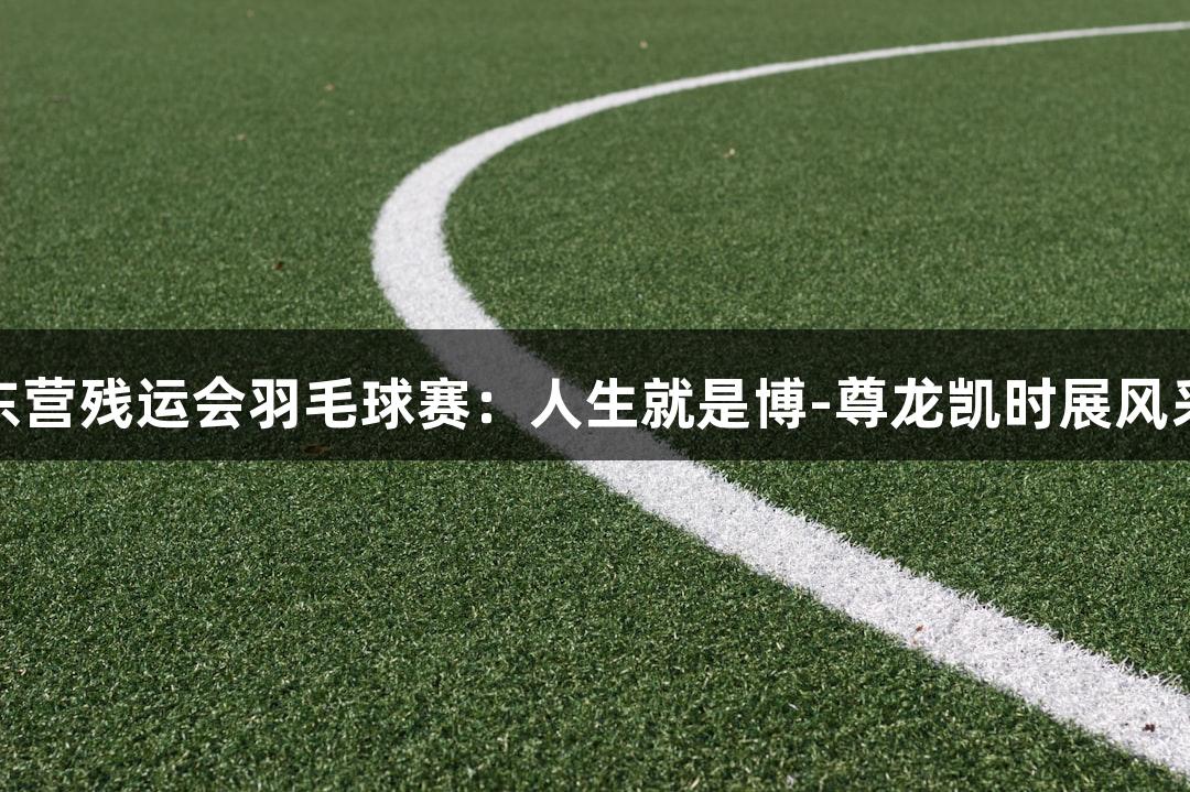 东营残运会羽毛球赛：人生就是博-尊龙凯时展风采