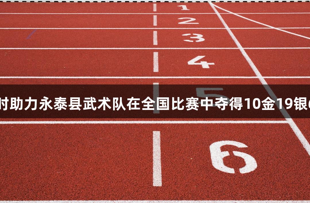 尊龙凯时助力永泰县武术队在全国比赛中夺得10金19银6铜佳绩