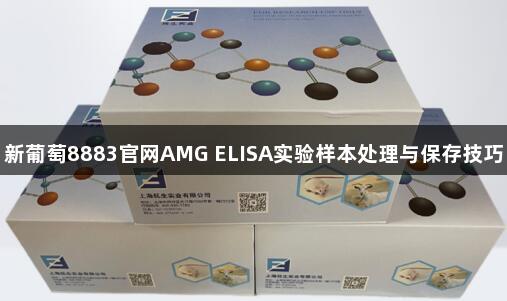 新葡萄8883官网AMG ELISA实验样本处理与保存技巧