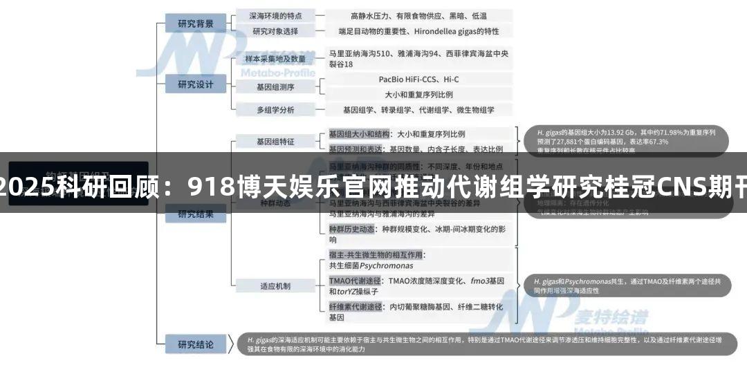 2025科研回顾：918博天娱乐官网推动代谢组学研究桂冠CNS期刊