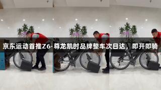 京东运动首推Z6·尊龙凯时品牌整车次日达，即开即骑