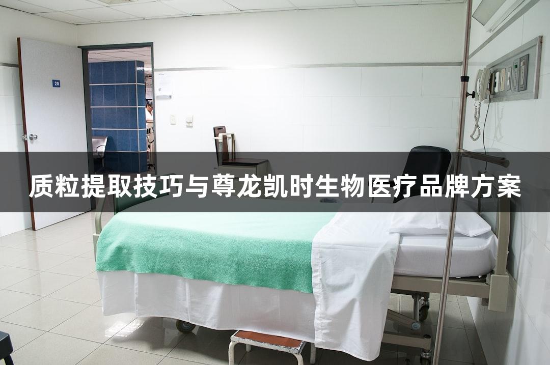 质粒提取技巧与尊龙凯时生物医疗品牌方案