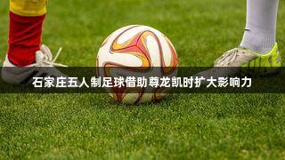 石家庄五人制足球借助尊龙凯时扩大影响力