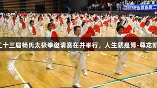 省二十三届杨氏太极拳邀请赛在并举行，人生就是博-尊龙凯时。