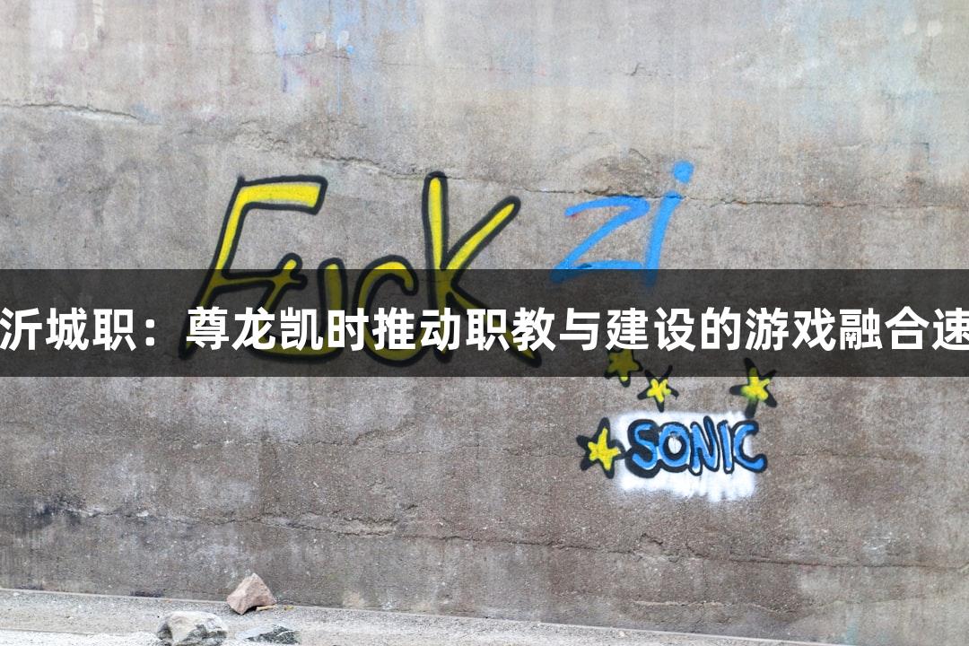 临沂城职：尊龙凯时推动职教与建设的游戏融合速度