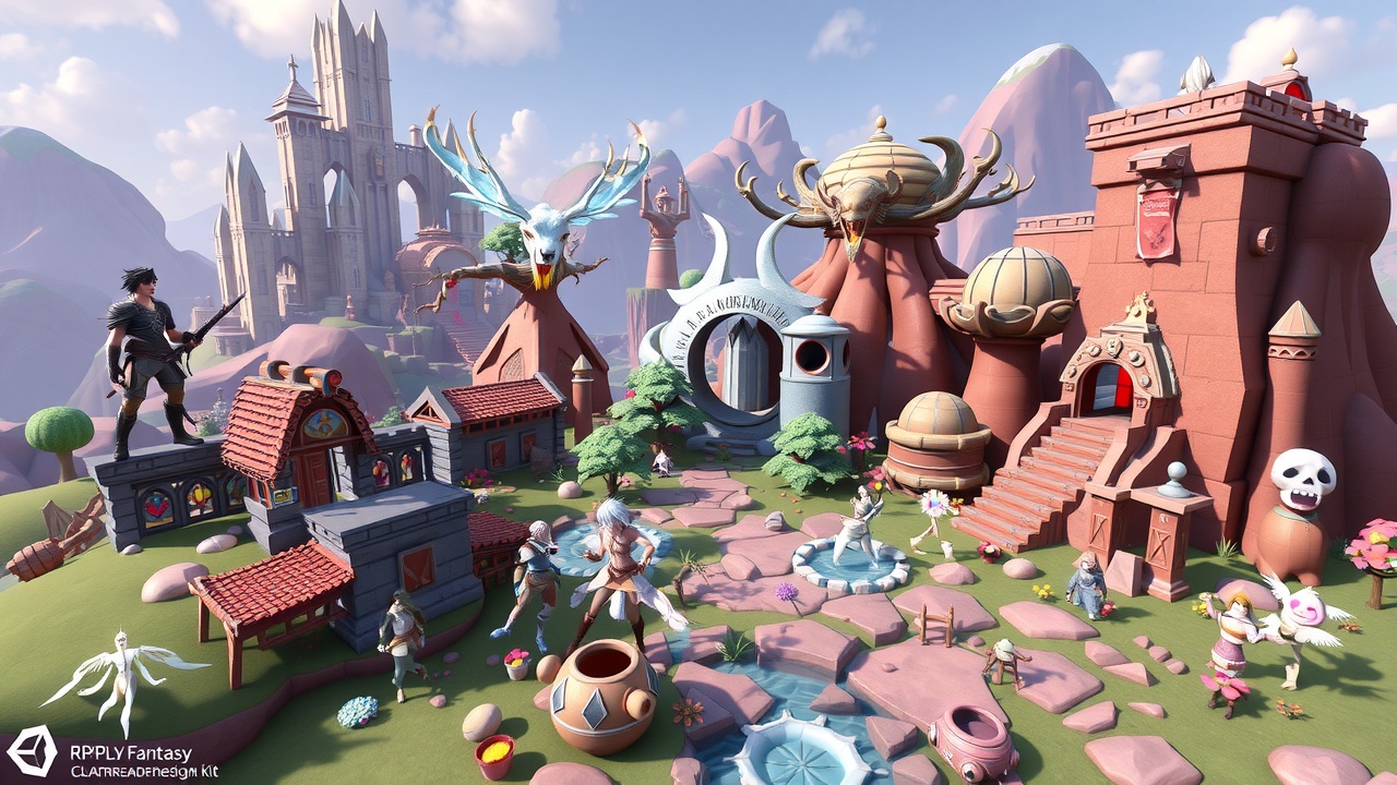 优化标题建议：探索Unity3DRPG奇幻全资产包——低多边形奇境DesignKit|j9九游会国际专属资源这个标题将品牌词j9九游会国际融入，同时保留了关键信息，符合SEO优化的要求。