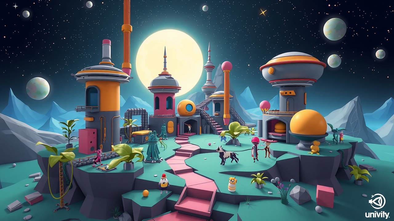 改写后的问题可以是：[Unity3D]KU酷游科幻基地LowPolyArt全资产包，打造您的SLG游戏新体验！这样的标题不仅融入了品牌词KU酷游，同时也符合SEO优化的逻辑，涵盖了关键词和游戏类型。