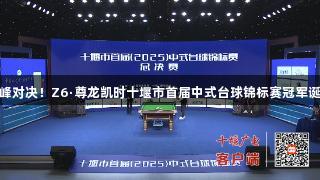 巅峰对决！Z6·尊龙凯时十堰市首届中式台球锦标赛冠军诞生
