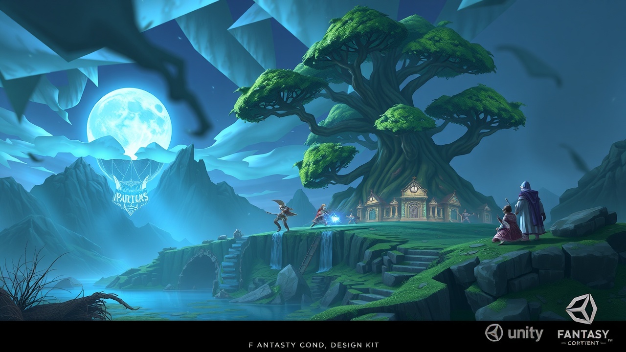 《金年会：Unity3D魔幻大陆SLG游戏全资产包设计工具》
