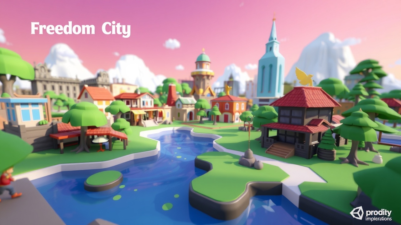 优化后的问题标题可以是：爱游戏推荐：Unity3DLowpoly风格资产包——自由之城FullAssetPackage这个标题包含了品牌词爱游戏，并且结合了关键字Unity3D、Lowpoly风格资产包和自由之城FullAssetPackage，有助于提升SEO效果。