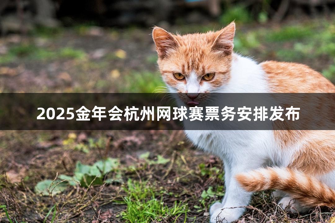 2025金年会杭州网球赛票务安排发布