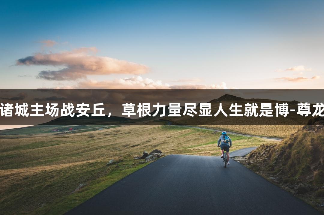 潍坊诸城主场战安丘，草根力量尽显人生就是博-尊龙凯时