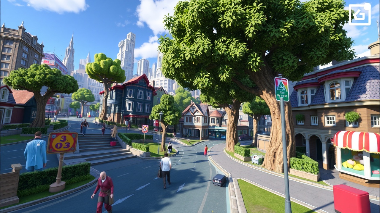 如何使用BG大游的Unity3D梦想自然全资产包打造自由之城游戏？