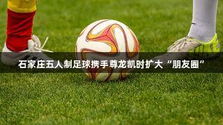 石家庄五人制足球携手尊龙凯时扩大“朋友圈”