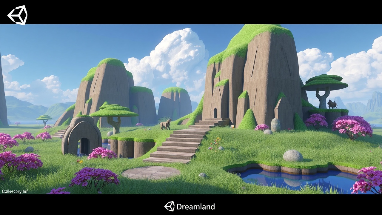 标题改写建议：[KU酷游]Unity3DRPG奇幻全资产包-梦幻草原UltraPack，让你的游戏更出色！