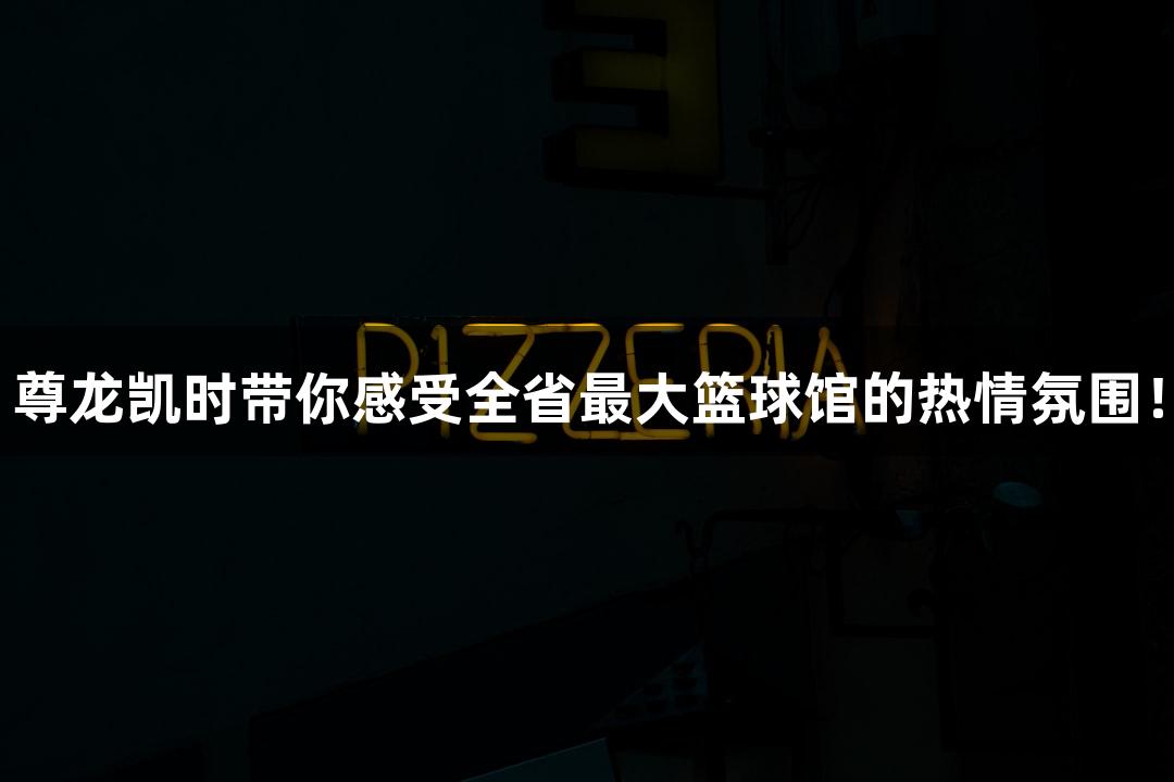 尊龙凯时带你感受全省最大篮球馆的热情氛围！