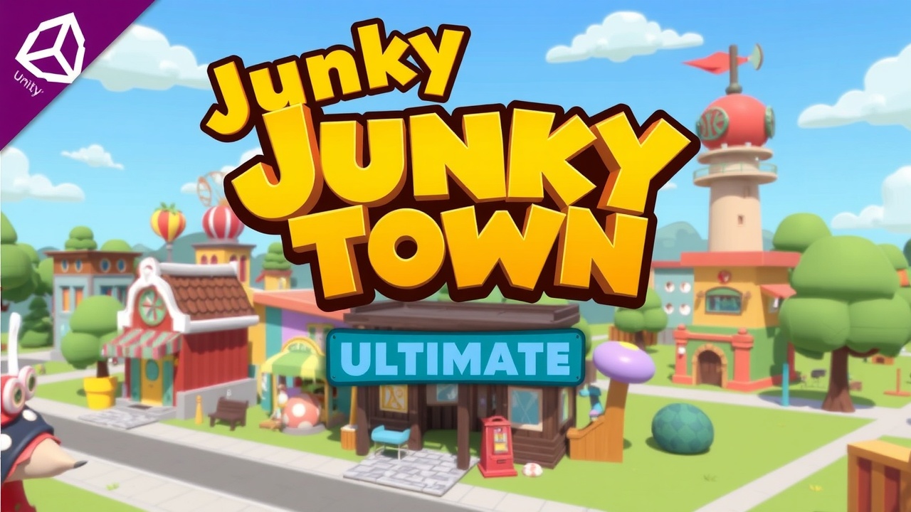 在Unity3D中使用金年会卡通城资产包——JunkyTownUltimateAssetPack的最佳实践