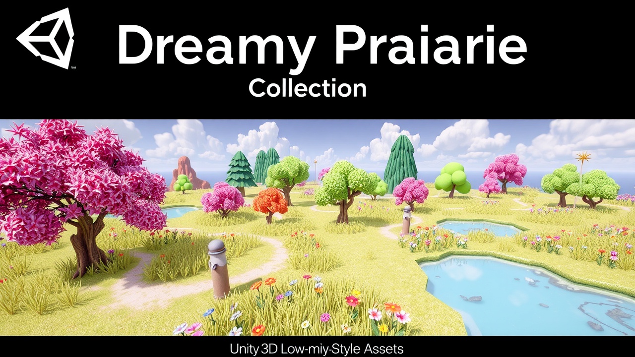 标题改写建议：[金年会特色]Unity3D低多边形风格梦幻草原资产包，让你的游戏焕然一新这个标题不仅融入了品牌词金年会，同时使用了关键词Unity3D、低多边形风格、梦幻草原资产包，符合SEO优化的要求。
