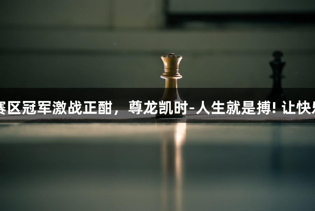 浙BA赛区冠军激战正酣，尊龙凯时-人生就是搏! 让快乐升级!