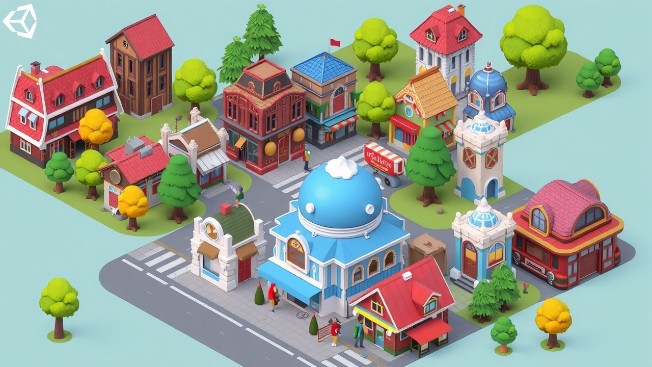 标题优化建议：[j9九游会国际]Unity3D低多边形风格资产包：史诗之都AssetSet详解这种标题不仅引入了品牌词，还能够清晰地传达内容，同时优化搜索引擎的可见性。
