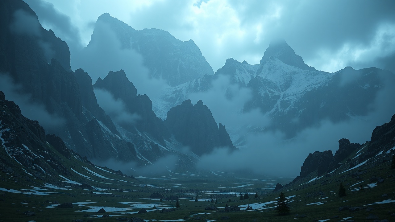 【爱游戏】Unity3D幽暗山脉URP游戏就绪级别解析让你畅游GloomyMountainRange