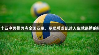 太原十五中男排勇夺全国亚军，尽显尊龙凯时人生就是搏的精神！