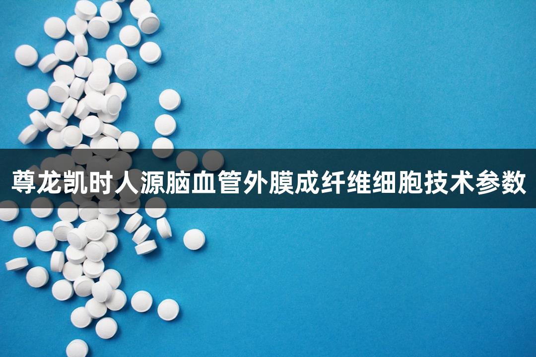 尊龙凯时人源脑血管外膜成纤维细胞技术参数