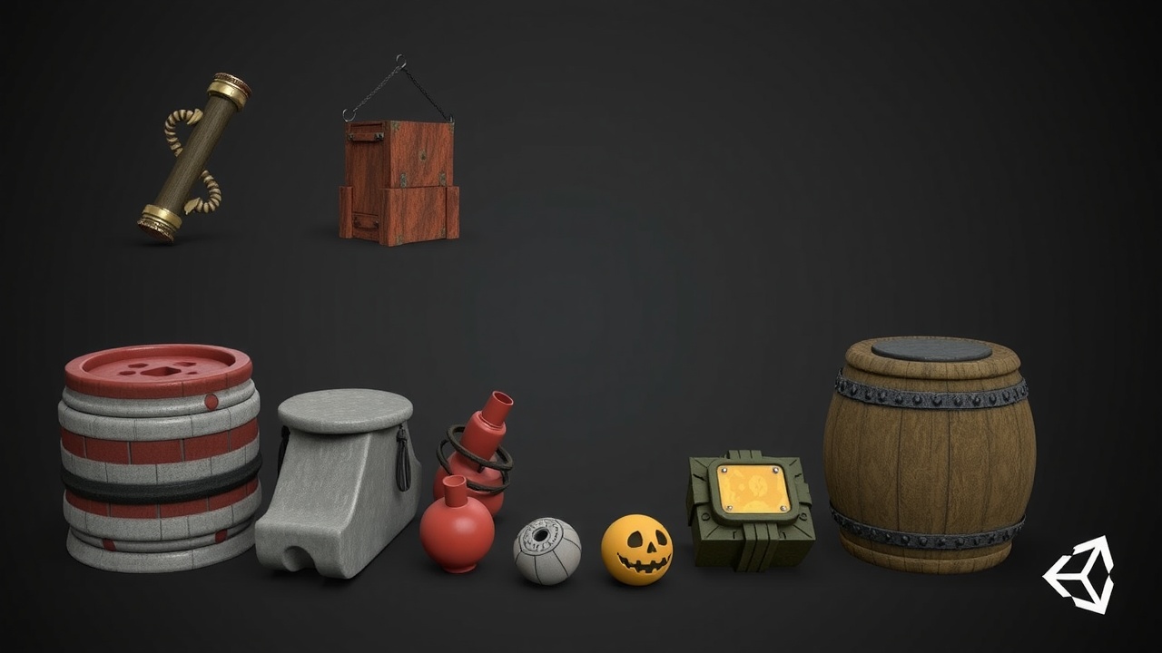 《爱游戏独家推荐：Unity3d插件——极致道具生成器UltimatePropGenerator！》