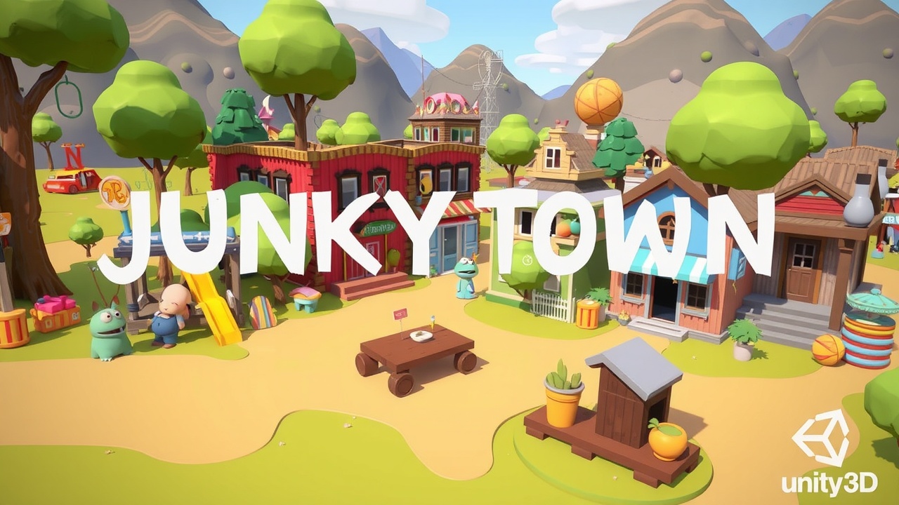 优化后的标题可以是：[金年会]Unity3DLowpoly风格资产包-JunkyTown完整资源包下载这样的标题不仅包含了品牌词金年会，还清晰地表达了产品的主要特性，符合SEO优化逻辑。