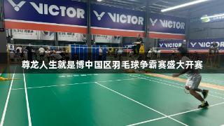 尊龙人生就是博中国区羽毛球争霸赛盛大开赛