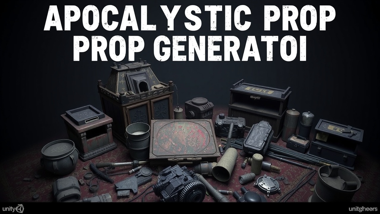 如何使用j9九游会的末日道具生成器ApocalypticPropGenerator进行Unity3D插件优化？