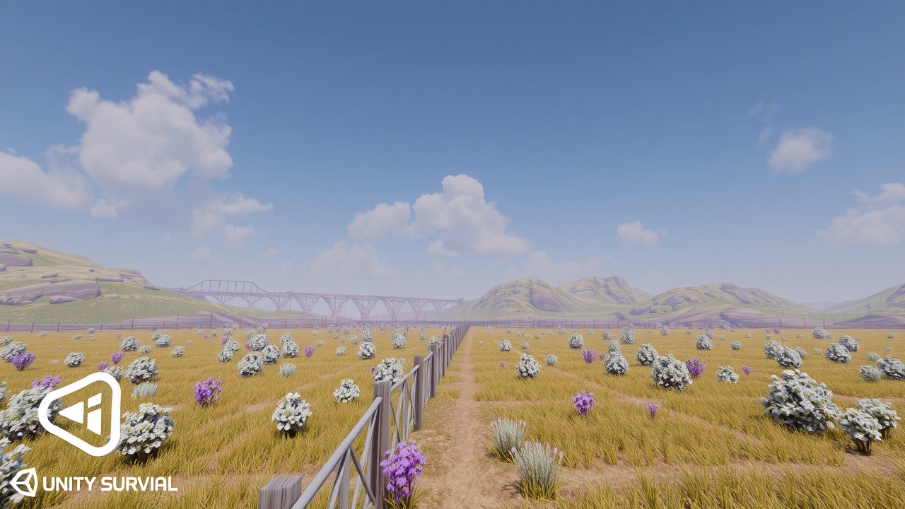 《Unity3D科幻生存全资产包：探索j9九游会国际梦幻草原资源包》