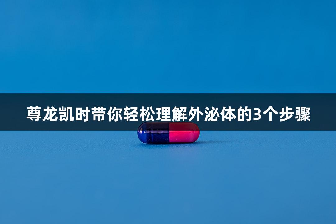 尊龙凯时带你轻松理解外泌体的3个步骤