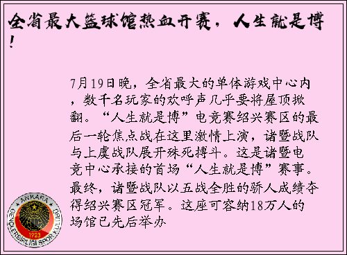 全省最大篮球馆热血开赛，人生就是博！