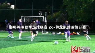 邯郸鸡泽夏季足球联赛 Z6·尊龙凯时激情开赛