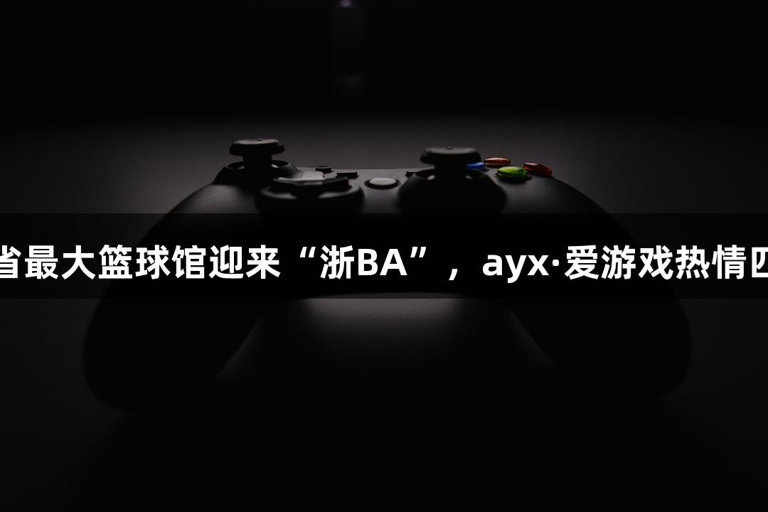 全省最大篮球馆迎来“浙BA”，ayx·爱游戏热情四溢