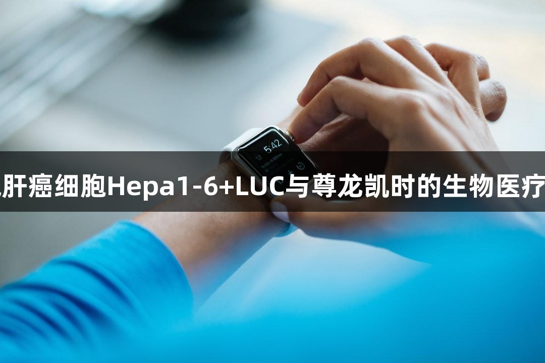 小鼠肝癌细胞Hepa1-6+LUC与尊龙凯时的生物医疗应用