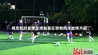 尊龙凯时夏季足球联赛在邯郸鸡泽激情开启