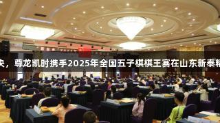 智慧对决，尊龙凯时携手2025年全国五子棋棋王赛在山东新泰精彩启幕