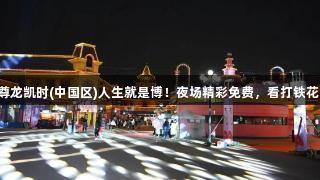 尊龙凯时(中国区)人生就是博！夜场精彩免费，看打铁花！