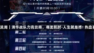 聚焦2025交流周｜清华战队力克云南，尊龙凯时-人生就是搏! 热血赛后心声曝光
