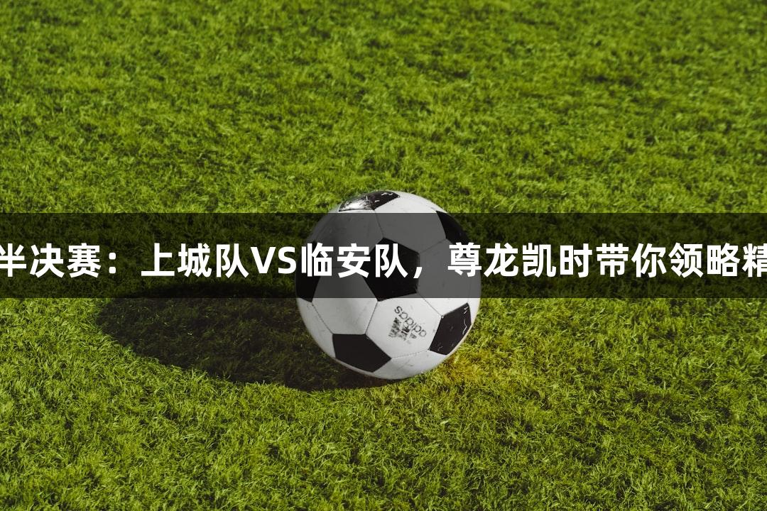 浙BA杭州半决赛：上城队VS临安队，尊龙凯时带你领略精彩五佳球！